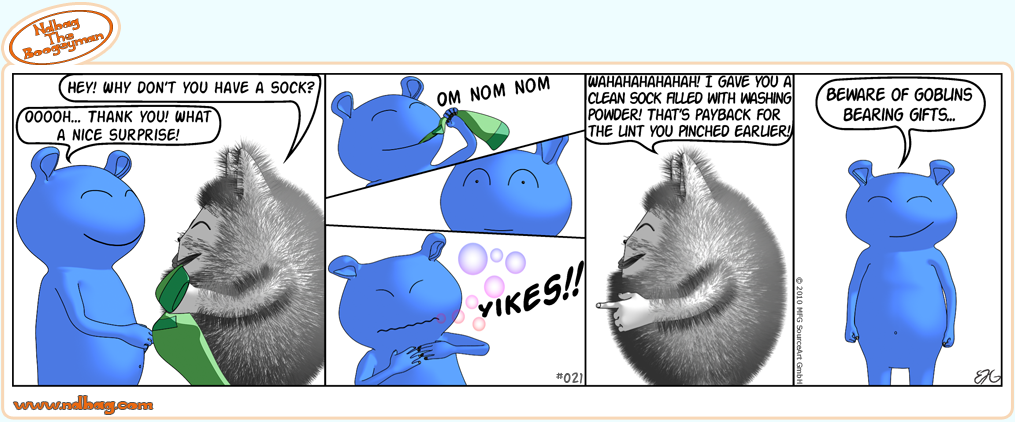 Ndbag The Boogeyman Comic Strip 21