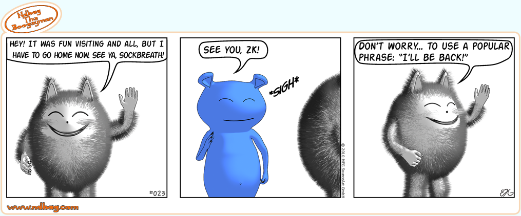 Ndbag The Boogeyman Comic Strip 23