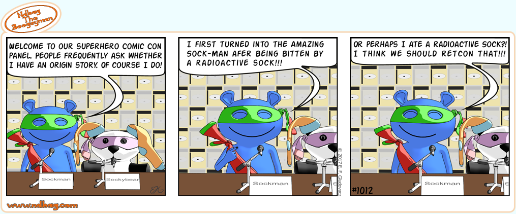 Ndbag The Boogeyman Comic