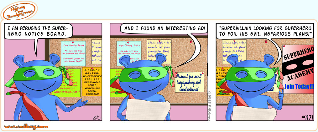 Ndbag The Boogeyman Comic