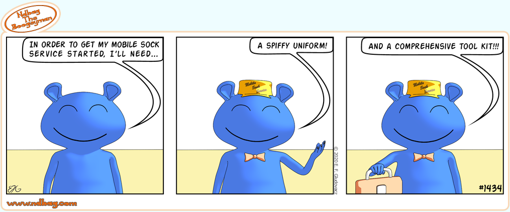 Ndbag The Boogeyman Comic