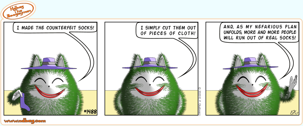 Ndbag The Boogeyman Comic