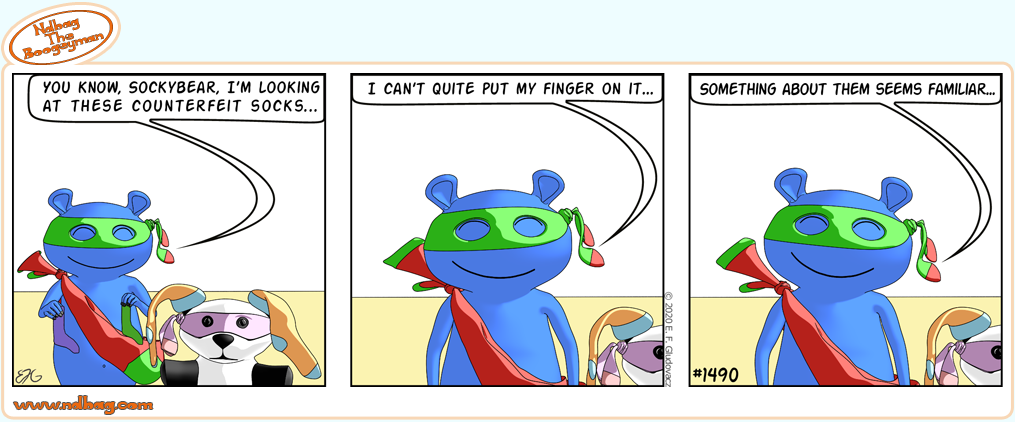 Ndbag The Boogeyman Comic