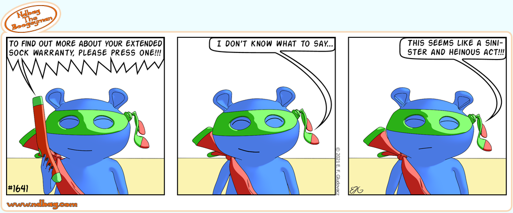 Ndbag The Boogeyman Comic