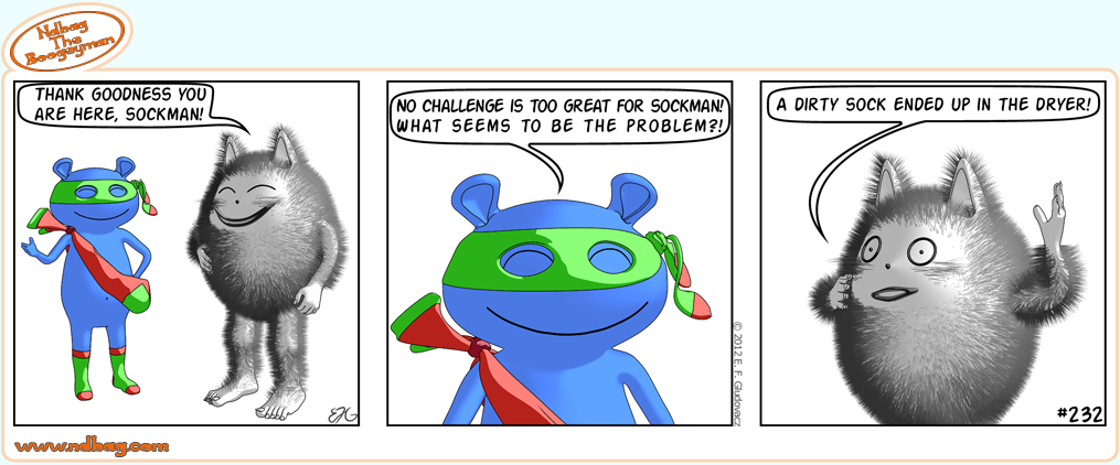 Ndbag The Boogeyman Comic