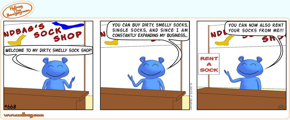 Ndbag The Boogeyman Comic