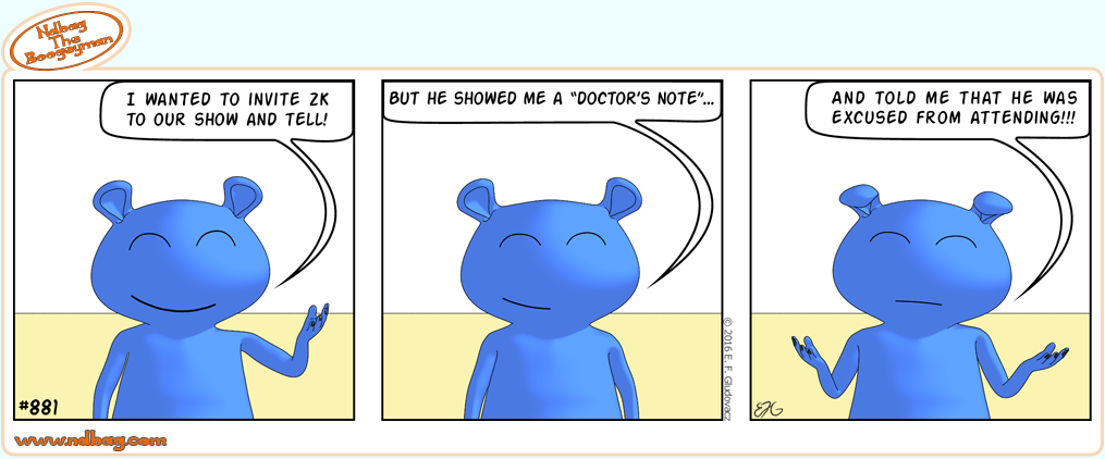Ndbag The Boogeyman Comic