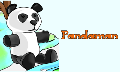 Pandaman Character of Ndbag The Boogeyman