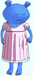 Ndbag The Boogeyman in a dress