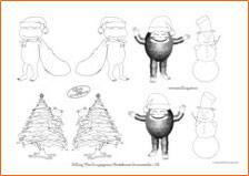Ndbag The Boogeyman xmas Ornaments Christmas Decoration 4