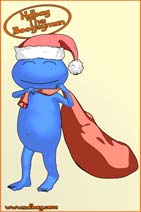 Ndbag The Boogeyman free Christmas iPhone Wallpaper