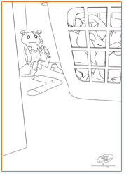 Ndbag The Boogeyman Colouring Sheets